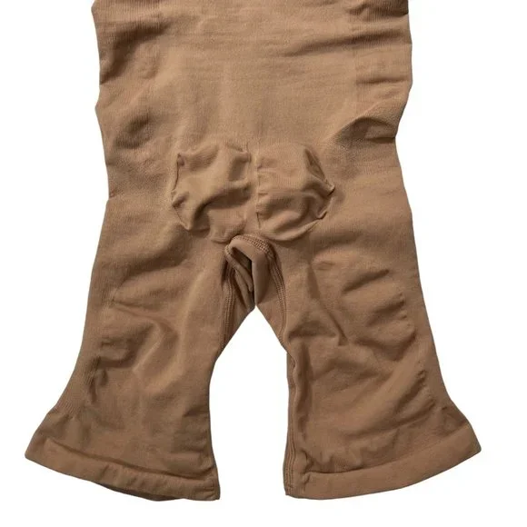 SKIMS Sculpting Bodysuit Mid Thigh Open Gusset NEW Shapewear Sienna S/M - Picture 8 of 12